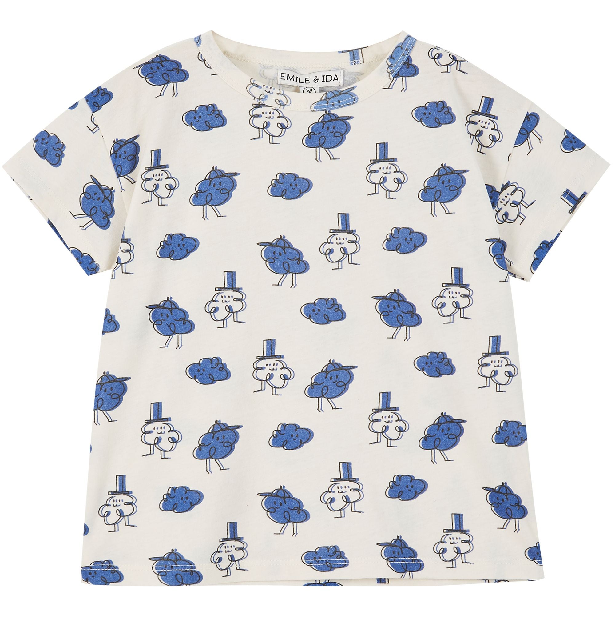 Emile et Ida, Nuage T-Shirt in Ecru – CouCou