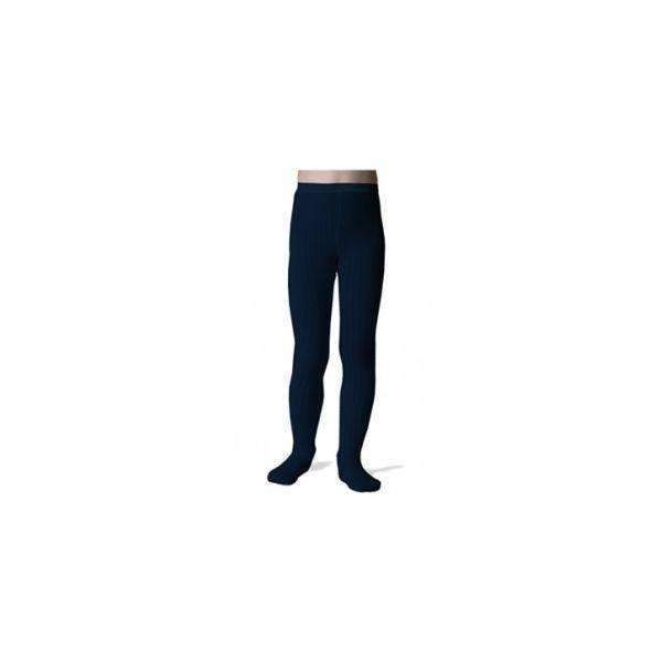 Collegien,Ribbed Tights, Midnight Navy,CouCou,Girl Shoes, Socks & Tights