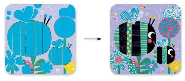 Djeco,Bugs Scratch Cards,CouCou,Arts & Crafts
