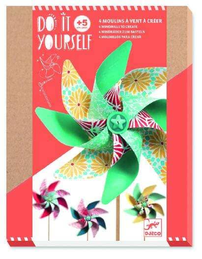 Djeco,DIY Sweet Windmill,CouCou,Arts & Crafts