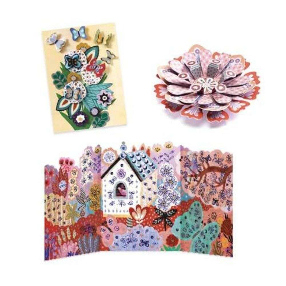 Djeco,The Flower Garden Multiactivity Set,CouCou,Arts & Crafts