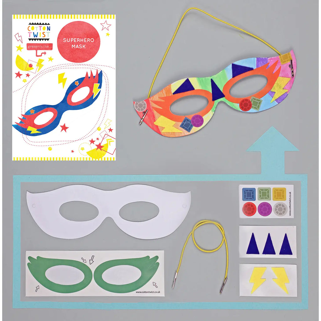 Make Your Own Superhero Mask