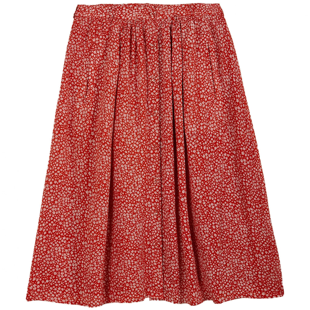 Emile et Ida,Jasmine Skirt in Red,CouCou,Mamma Clothing