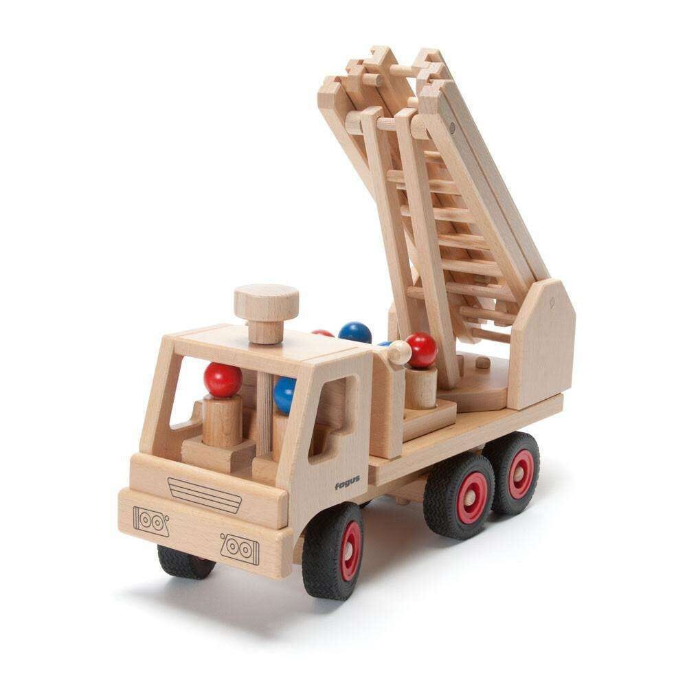 Fagus,Wooden Fire Engine,CouCou,Toy