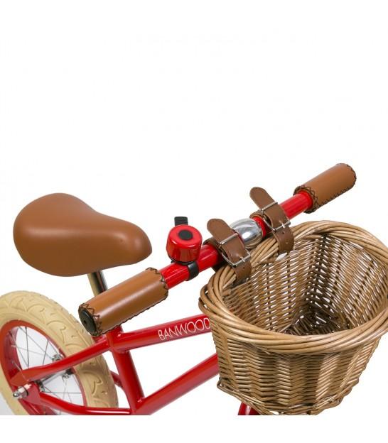 Balance bike with discount basket