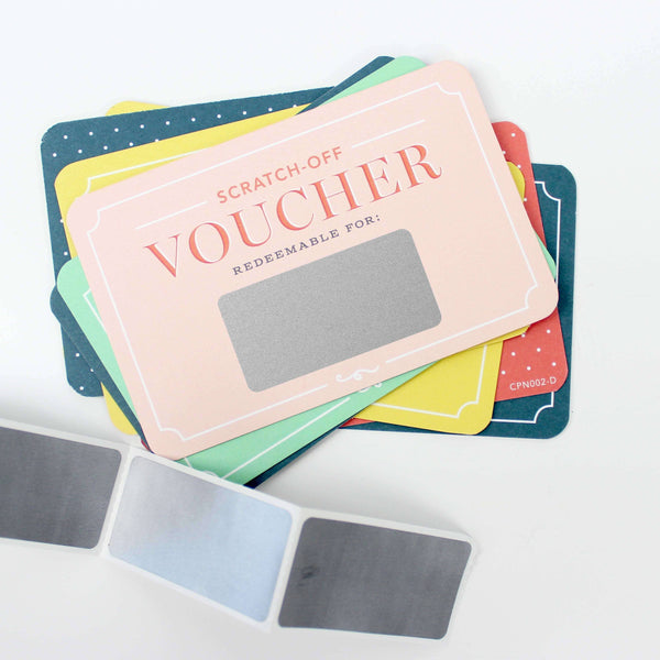 Inklings Paperie,Scratch-Off Vouchers,CouCou,