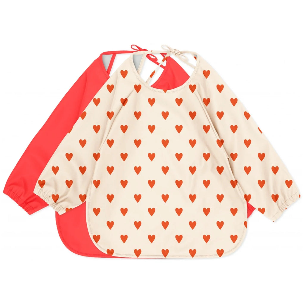 Long Sleeve Bib in Mon Amour