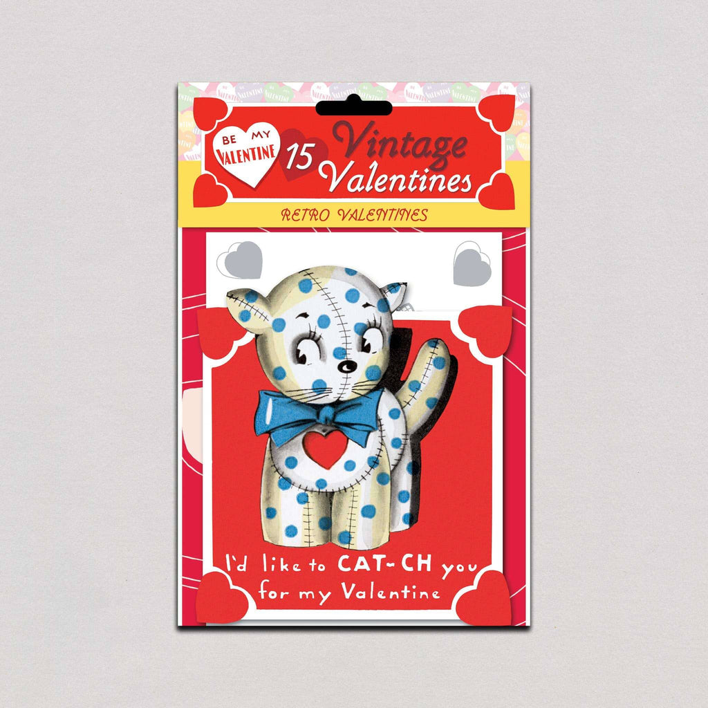 Laughing Elephant,15 Vintage Valentines: Retro Valentines,CouCou,Stationary + Greeting Cards