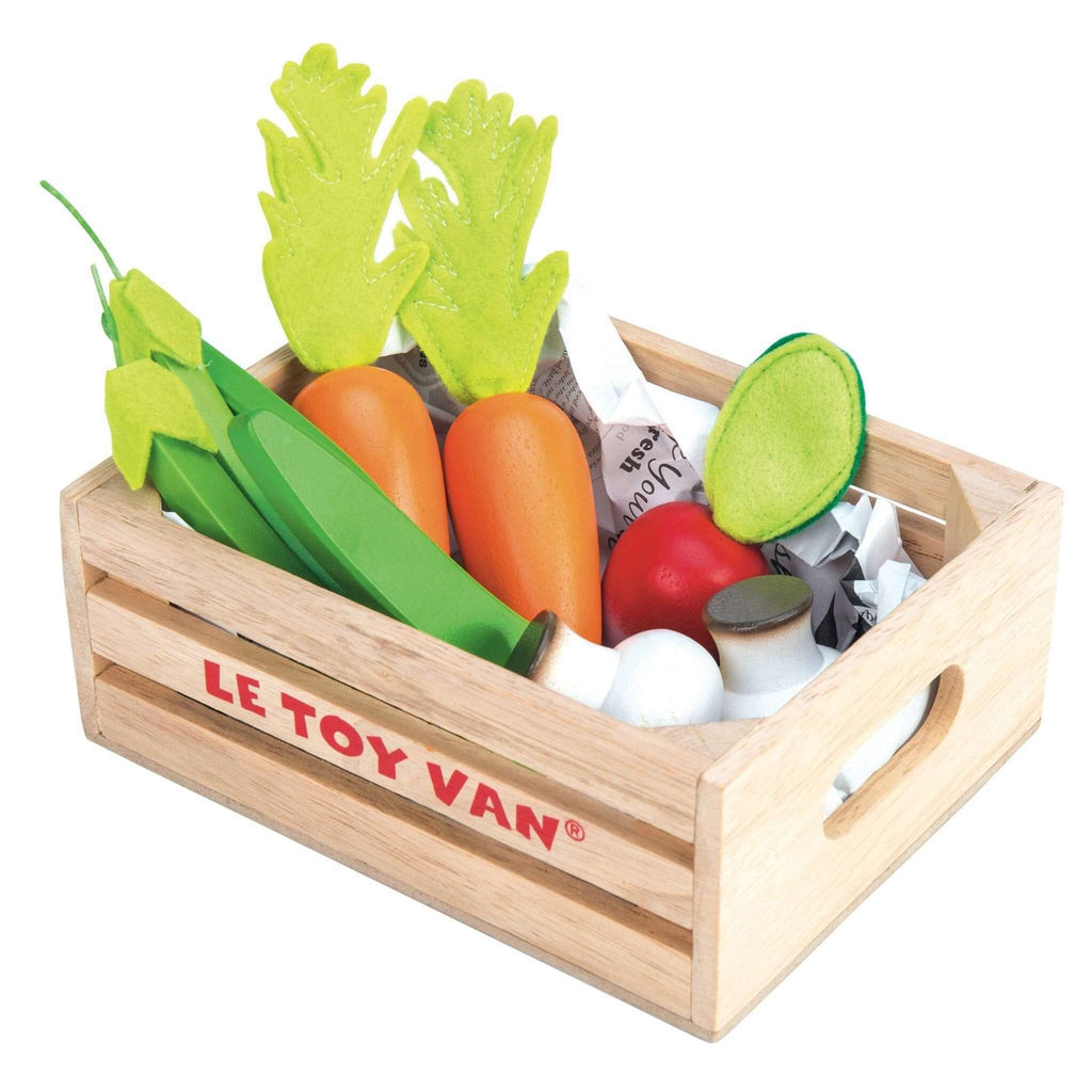 Le Toy Van,Vegetables '5 a Day' Crate,CouCou,Toy