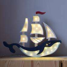 Little Lights,Whale Ship Lamp,CouCou,Home/Decor