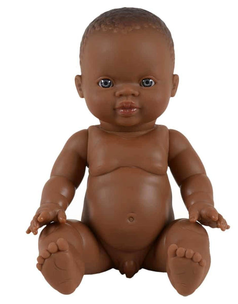 Minikane,Little African Baby Boy Doll - Light Eyes,CouCou,Toy