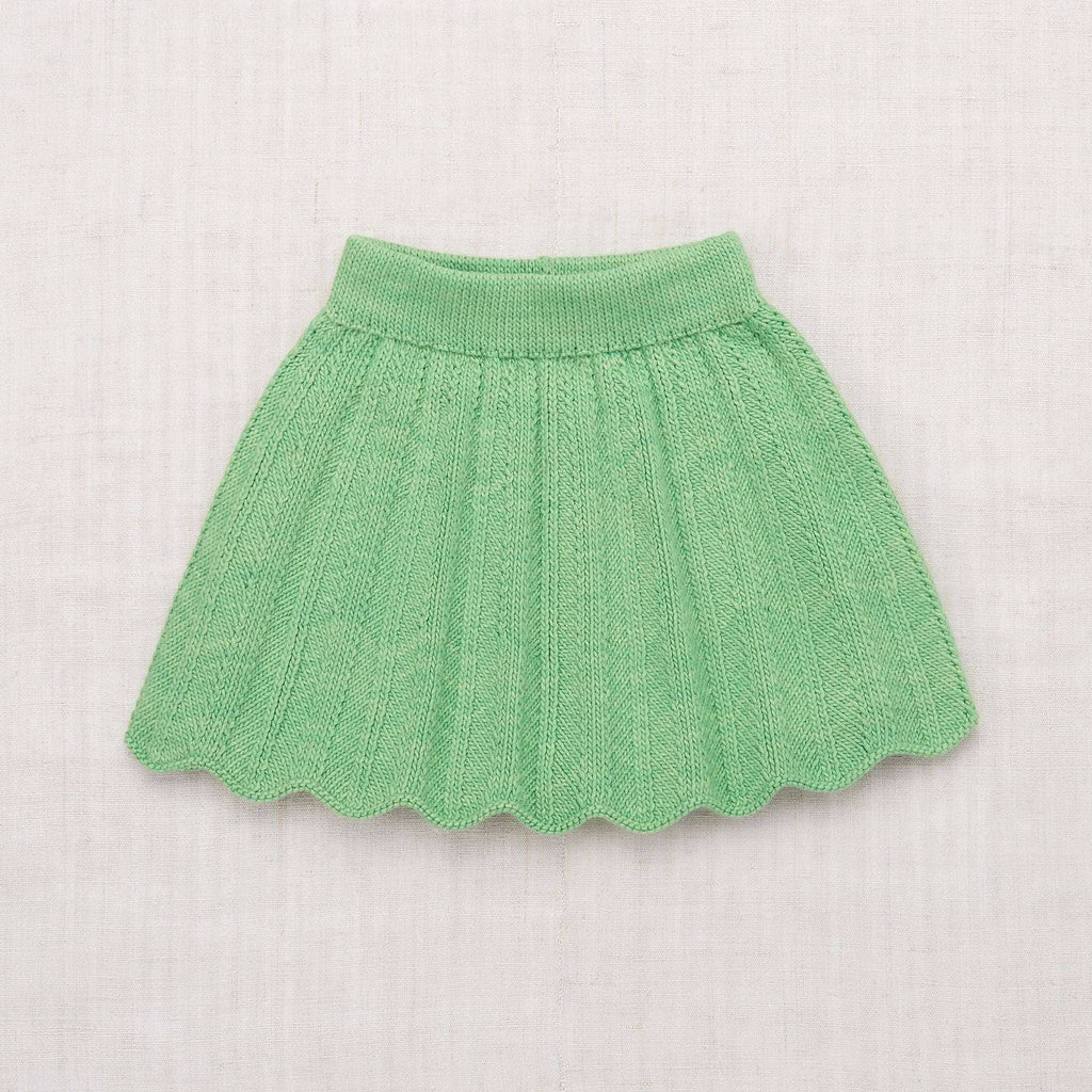 Misha & Puff,Chevron Skirt in Peapod,CouCou,Girl Clothes
