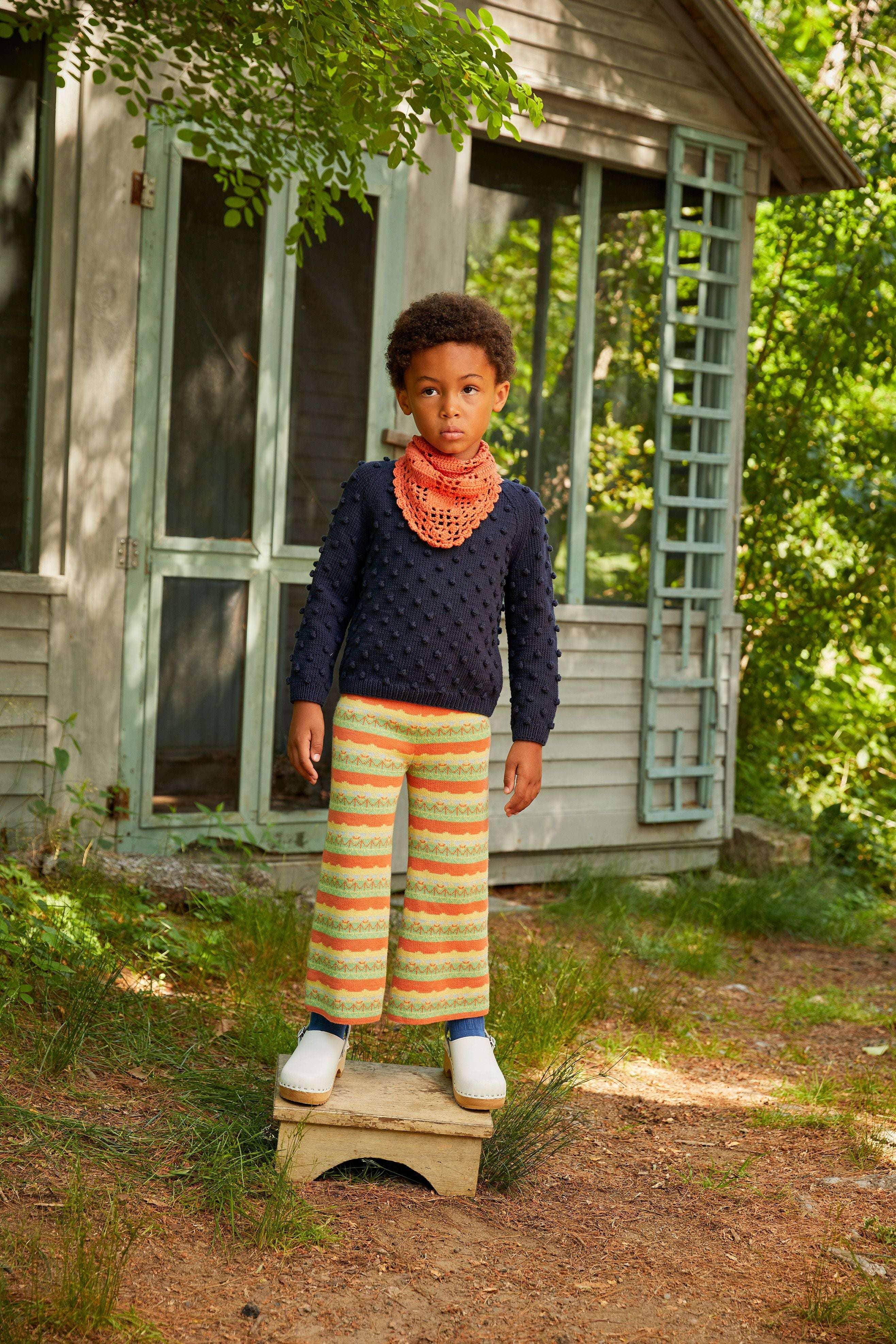 Misha and Puff, Fairground Pants in Melon – CouCou