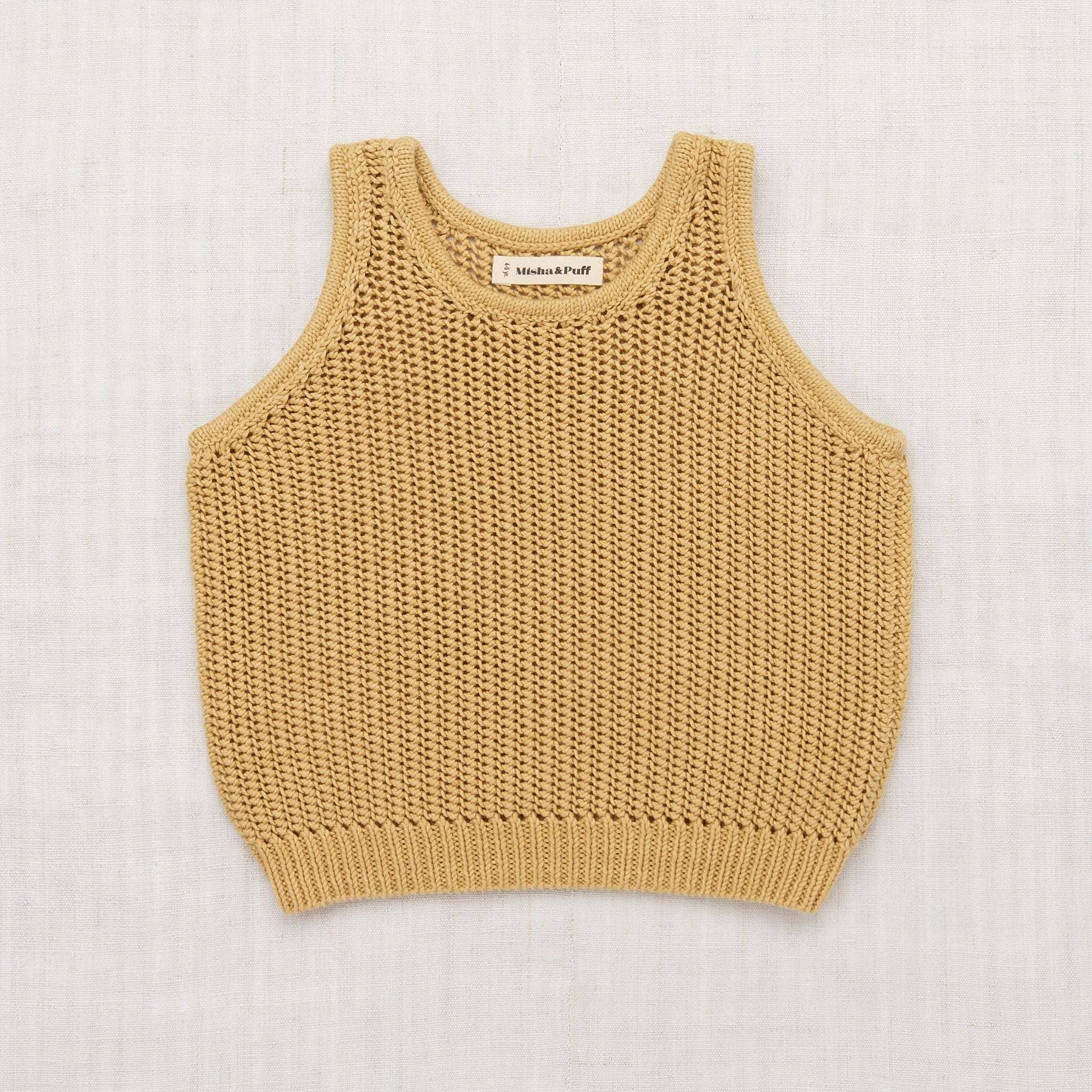 超話題新作 Crochet Misha&Puff トップス halter 5-6y top トップス 