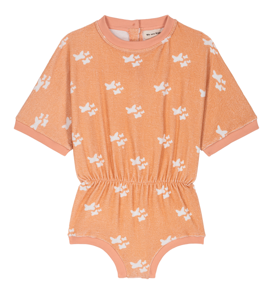 Romy Jumper in White Butterfly/Apricot