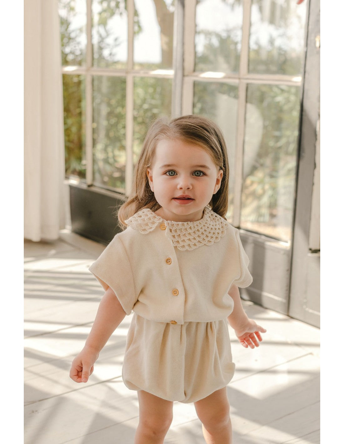 marsou Nacre Romper 18m Ecru-