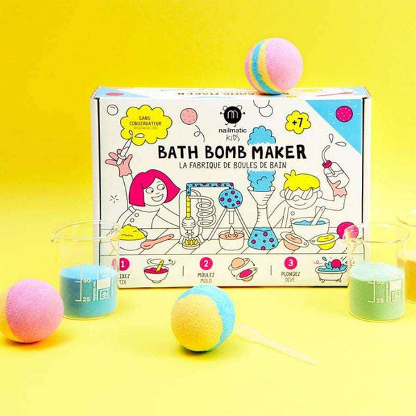 Nailmatic,Bath Bomb Maker Kit, 4 Bath Bombs,CouCou,Skincare