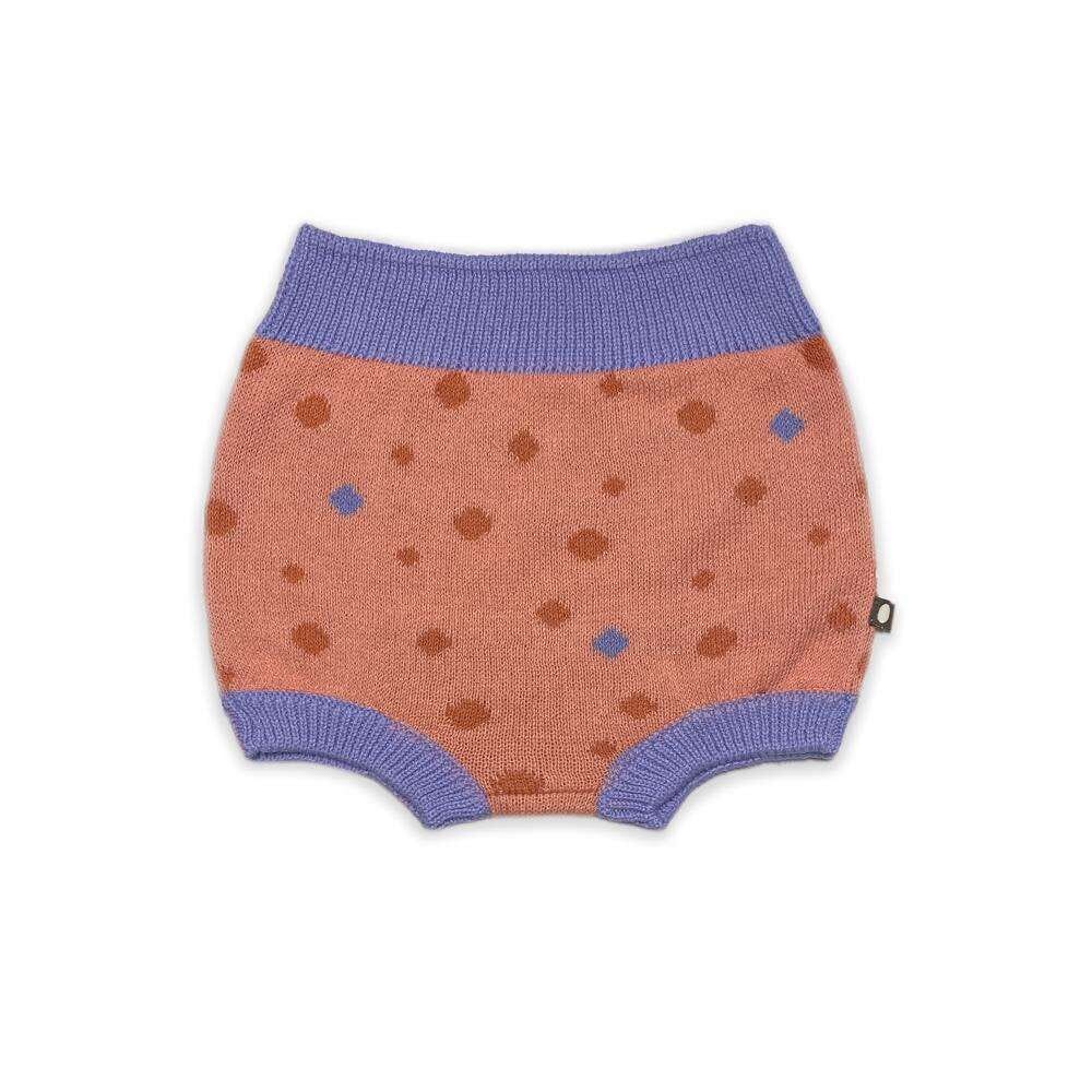 Oeuf,Jacquard Bloomer - Flamingo Pink,CouCou,Baby Girl Clothes