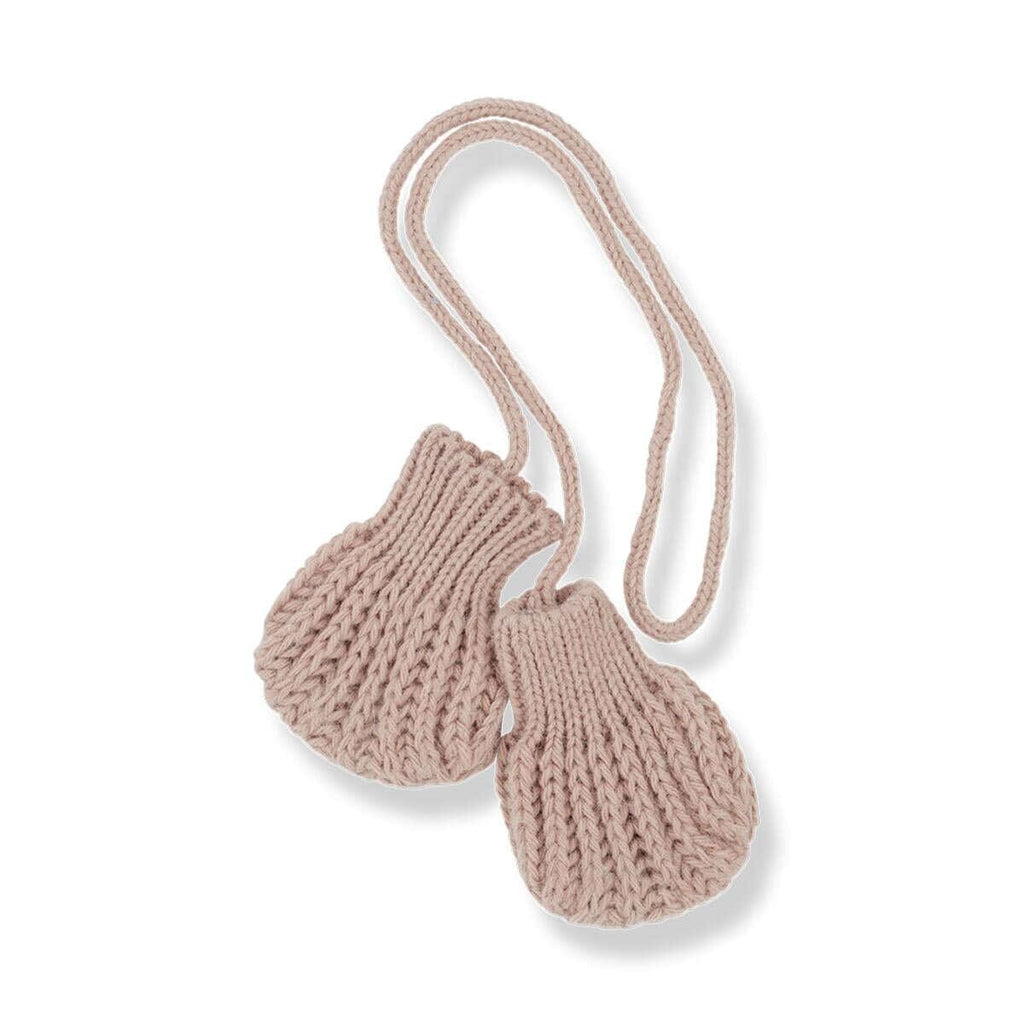 One more In The Family,Leda Mittens in Rose,CouCou,Baby Outerwear