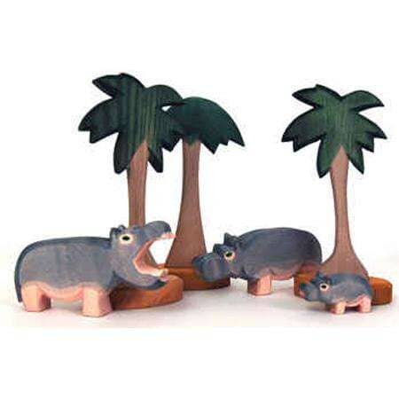 Ostheimer Wooden Toys,Hippopotamus,CouCou,Toy