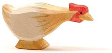 Ostheimer Wooden Toys,Long Hen, Ochre,CouCou,Toy