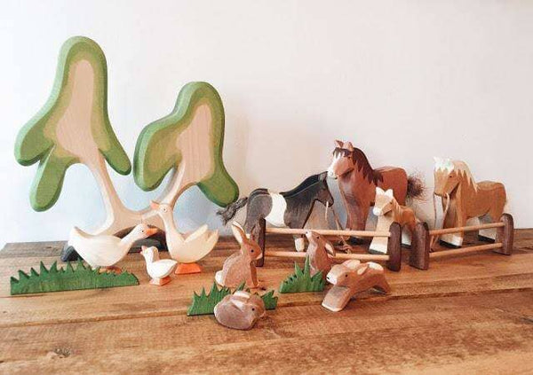 Ostheimer Wooden Toys,White Horse,CouCou,Toy