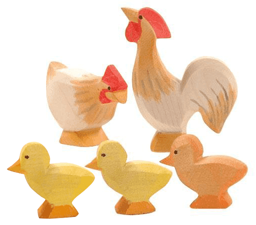 Ostheimer Wooden Toys,Yellow Chick,CouCou,Toy