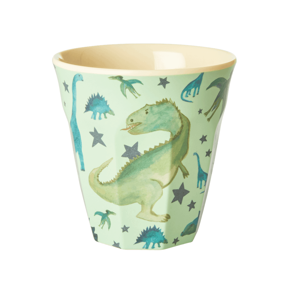 RICE,Cup with Dino Print - Green,CouCou,Kitchenware
