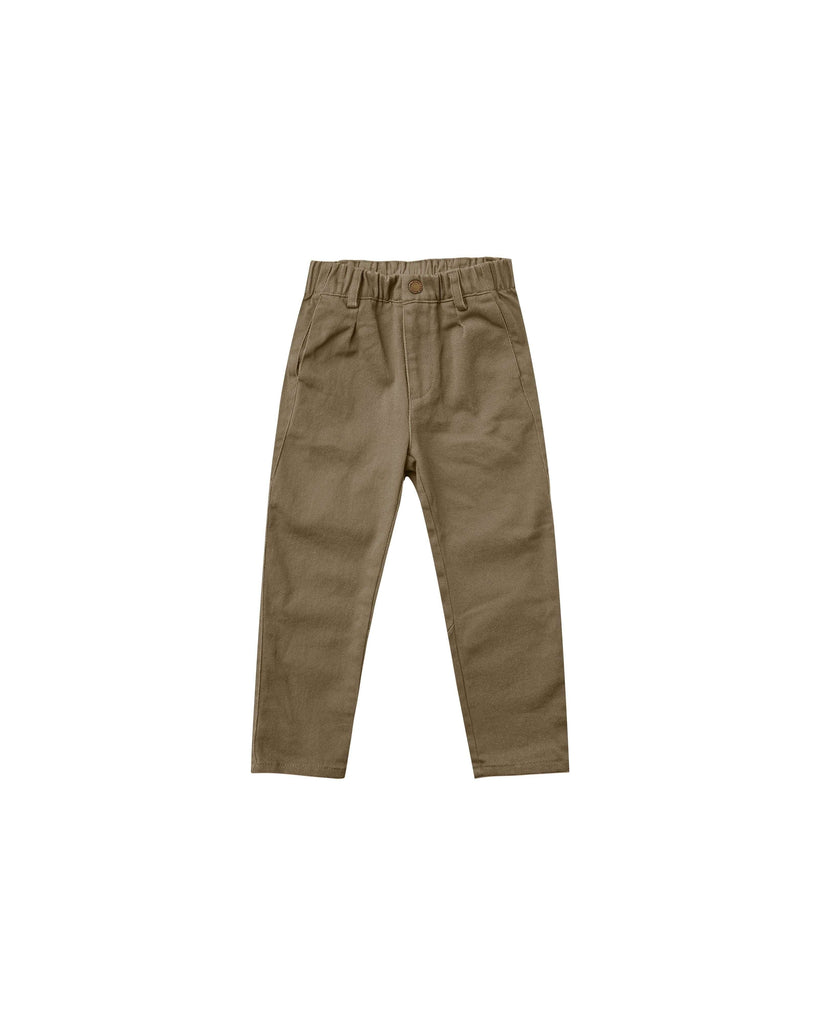 Rylee + Cru,Zander Pant in Olive,CouCou,Boy Clothes