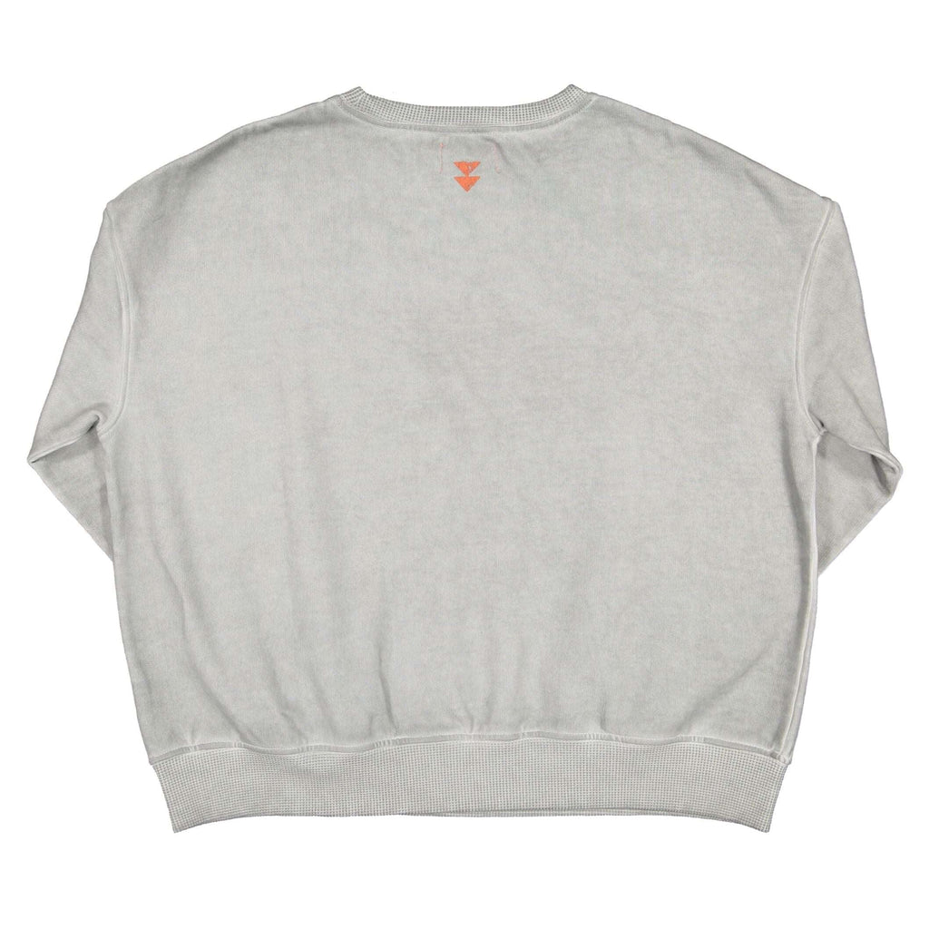 Sisters Department,Sweatshirt in Washed Grey w/" Lost in Love" Print,CouCou,Mamma Clothing