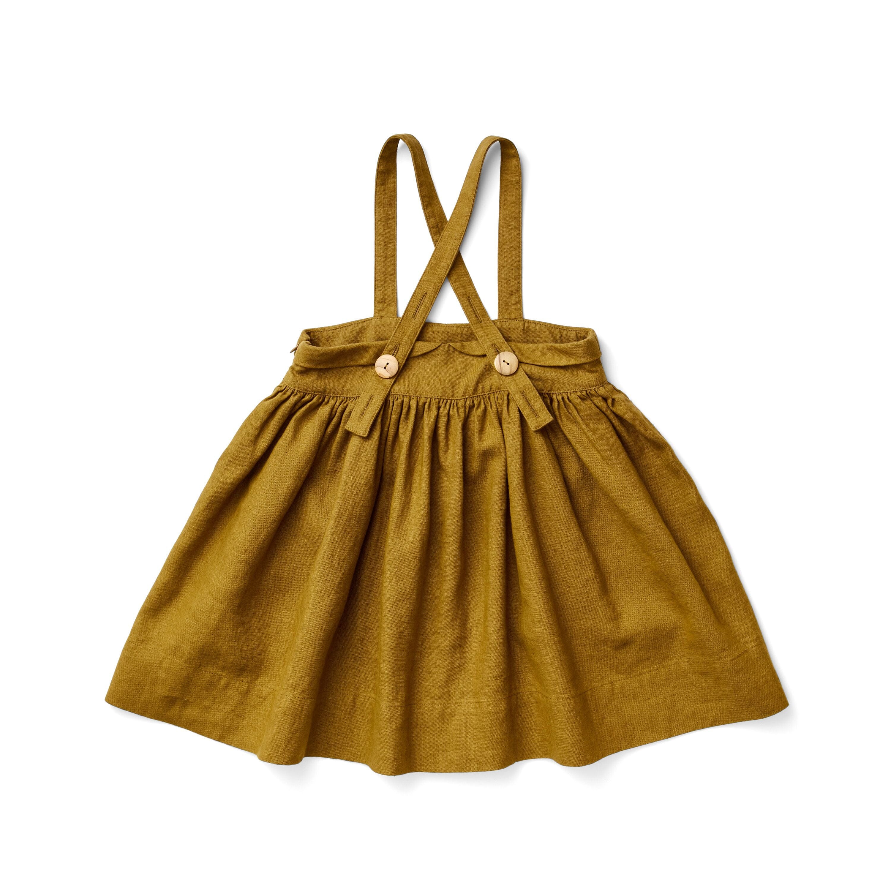 Soor Ploom, Enola Pinafore in Old Gold – CouCou