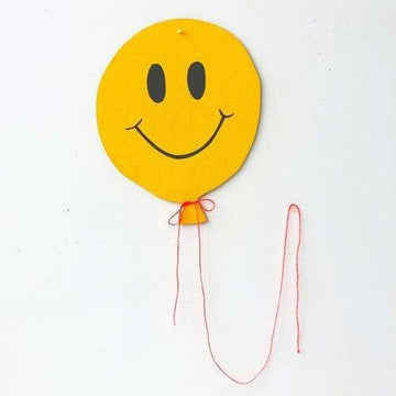 The Great Lakes Goods,Balloon Wall Charm- Smiley Face,CouCou,Home/Decor