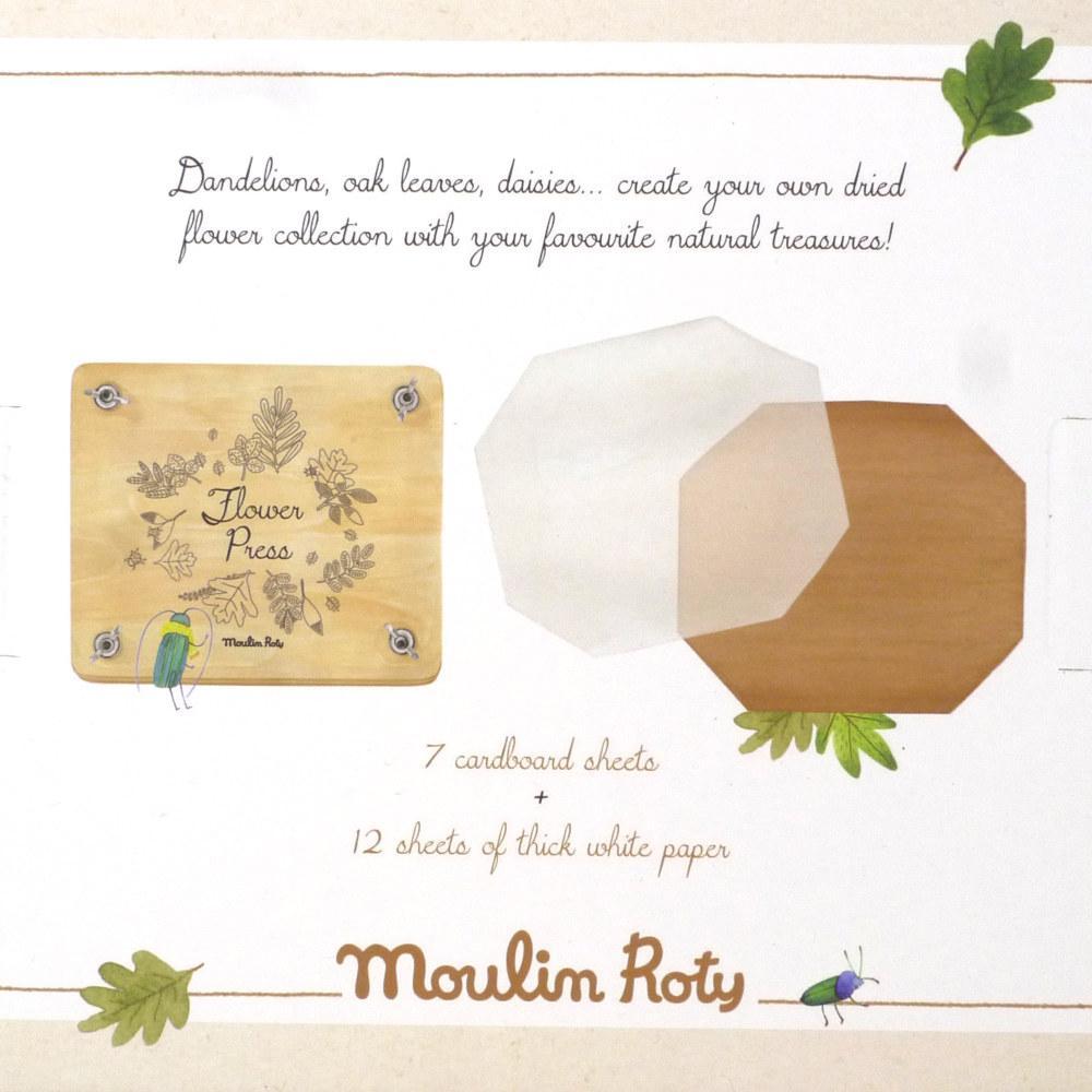Moulin Roty,Moulin Roty, Le Jardin - Flower Press,CouCou,Toy