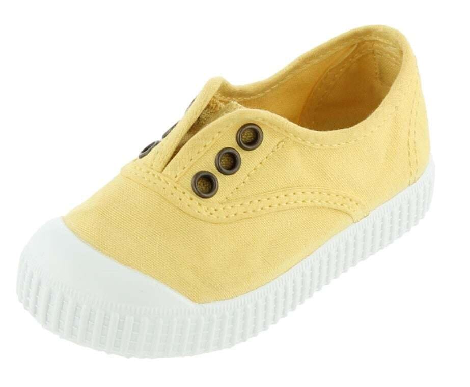 Victoria Shoes,Slip on Canvas Shoe, Maiz/Corn,CouCou,Girl Shoes, Socks & Tights