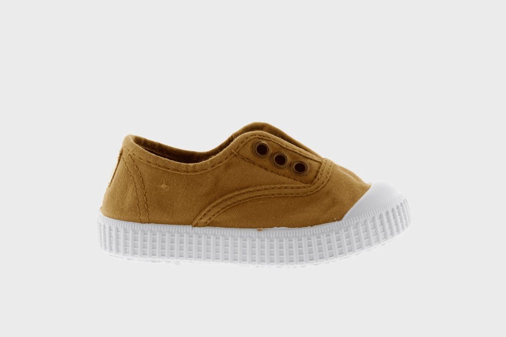 Victoria Shoes,Slip on Canvas Shoe, Oro/ Gold,CouCou,Boy Shoes & Socks